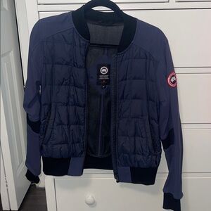 Canada Goose Dark Blue Quilted Jacket